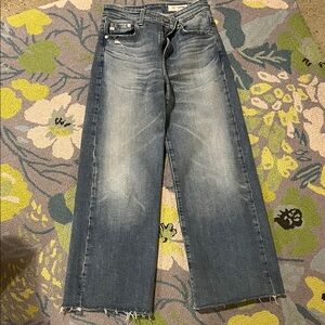 Ag Adriano Goldschmied Light Blue Denim Jeans